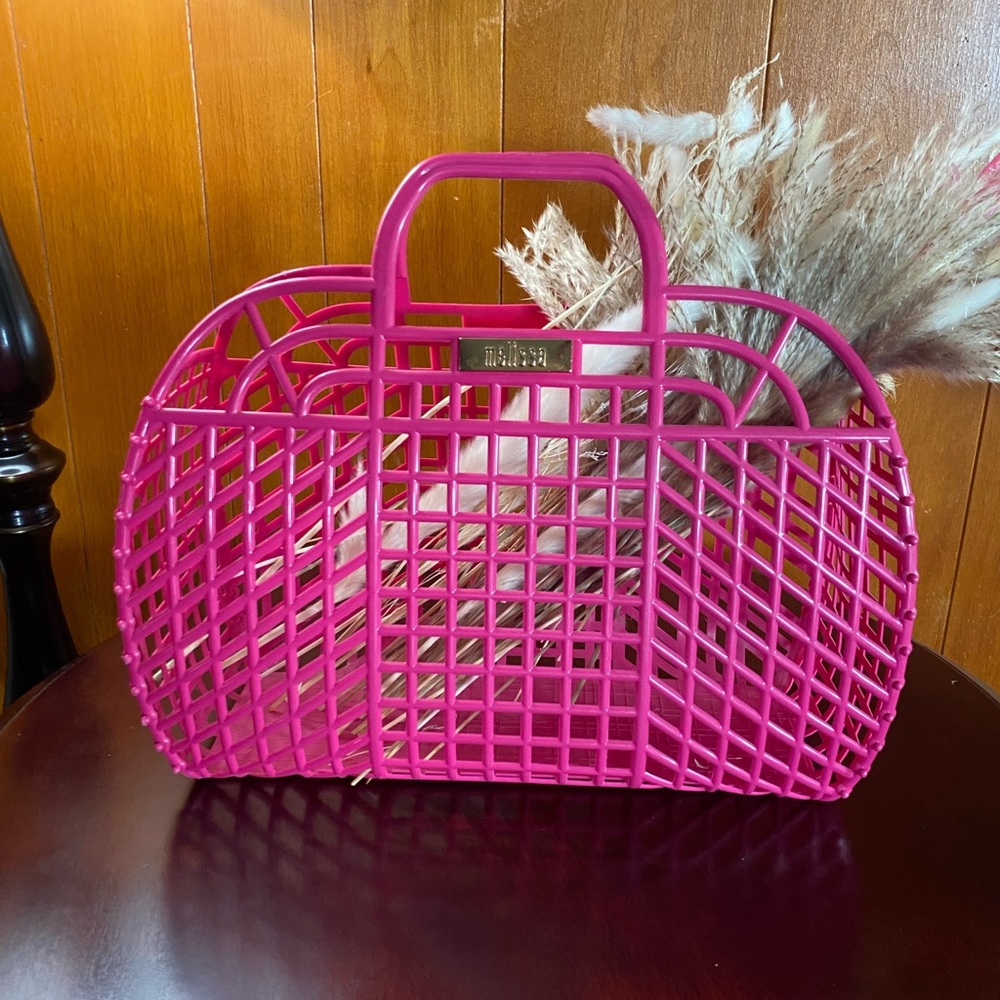 Melissa retro beach bag jellies